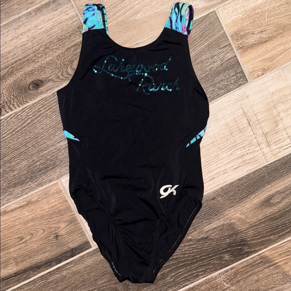 GK Black& Tye Dye Lakewood Ranch CL Leotard